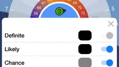 Capture d'écran de Atmosphere Weather 4