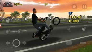 Capture d'écran de Moto Wheelie 3D 12