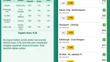 Capture d'écran de Score Analyze 1