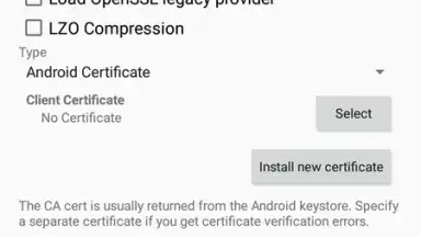 Capture d'écran de OpenVPN 15