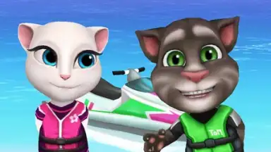 Capture d'écran de Talking Tom Jetski 5