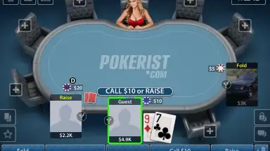 Capture d'écran de Texas Hold'em Poker: Pokerist 5