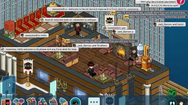Capture d'écran de Habbo 4
