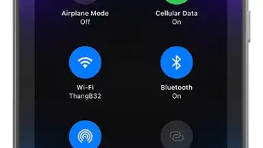Capture d'écran de Control Center iOS 18 - Easy iOS Control Center 1