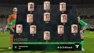 Capture d'écran de FC Mobile VN 11