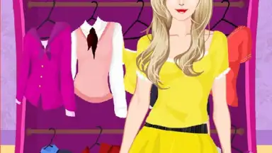 Capture d'écran de Princess High School Dress Up 1