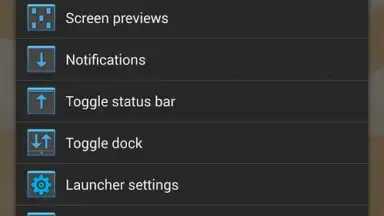Capture d'écran de Holo Launcher 4