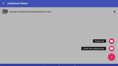 Capture d'écran de Material Audiobook Player 4