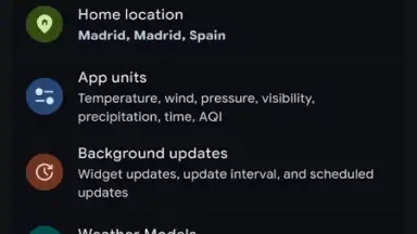 Capture d'écran de Weather Master 5