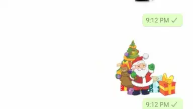 Capture d'écran de Chrismas Stickers | Stickers For WhatsApp 1