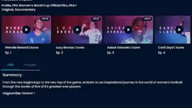 Capture d'écran de FIFA+ | Football entertainment 8