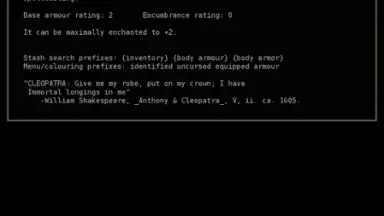 Capture d'écran de DCSS: Bloatcrawl 2 8