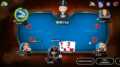 Capture d'écran de Monopoly Poker 6