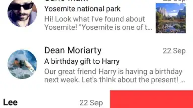Capture d'écran de Yandex Mail 2