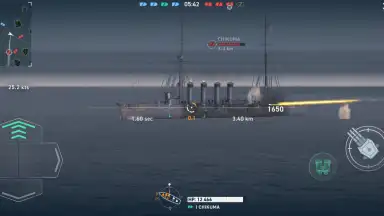 Capture d'écran de World of Warships Blitz 1