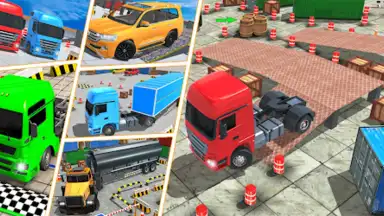 Capture d'écran de Real Euro Truck Parking Games 1
