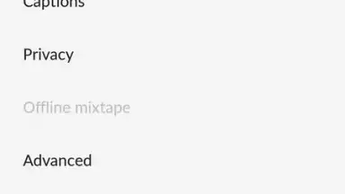 Capture d'écran de YouTube Music 8