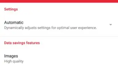 Capture d'écran de Opera Mini beta 3