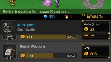 Capture d'écran de Endless Frontier 6