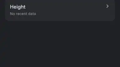 Capture d'écran de Google Fit 7