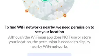 Capture d'écran de WiFiman 3