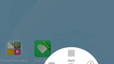 Capture d'écran de LINE Launcher 4