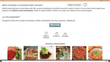 Capture d'écran de Recetas Mexicanas 11