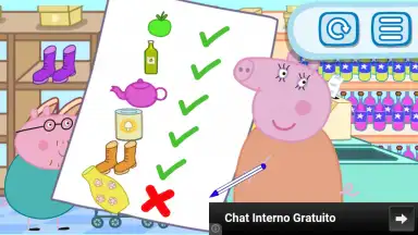 Capture d'écran de Peppa in the Supermarket 1