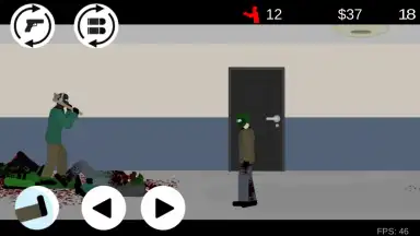 Capture d'écran de Flat Zombies: Cleanup and Defense 6