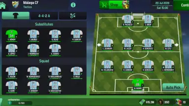 Capture d'écran de Soccer Manager 2020 4