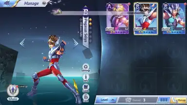 Capture d'écran de Saint Seiya : Awakening (Asia) 2