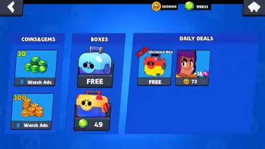 Capture d'écran de Brawl Stars Box 5