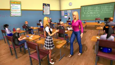 Capture d'écran de My High School Games Girl Life 4