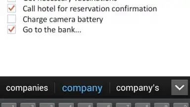 Capture d'écran de Microsoft OneNote 3