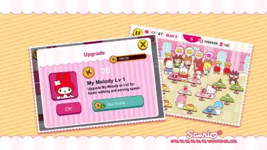 Capture d'écran de Hello Kitty Cafe Seasons 2