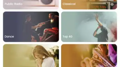 Capture d'écran de MyRadio 8