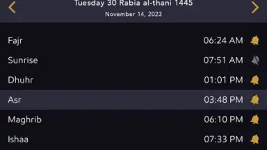 Capture d'écran de Salaat First: Prayer Times 12