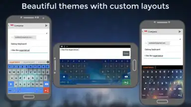 Capture d'écran de GalaxyKeyboard 1