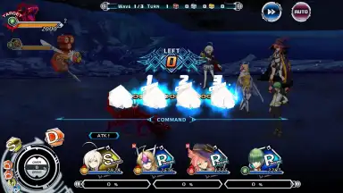 Capture d'écran de BLAZBLUE ALTERNATIVE DARKWAR 8