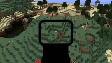 Capture d'écran de Gun Mod Minecraft 1