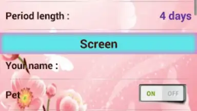 Capture d'écran de Women’s diary 5