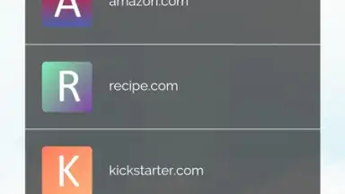 Capture d'écran de Webmarks 2