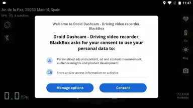 Capture d'écran de Droid Dashcam - Driving video recorder 2