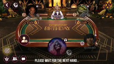 Capture d'écran de Zynga Poker 2
