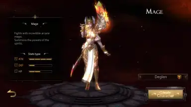 Capture d'écran de Brave Blades: 3D Action MMORPG 1