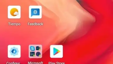 Capture d'écran de Microsoft Launcher Preview 1
