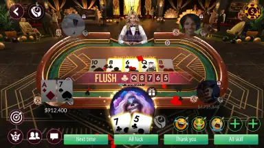 Capture d'écran de Zynga Poker 5