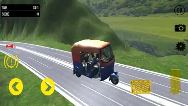 Capture d'écran de Autorickshaw Tuktuk Hill Drive 1