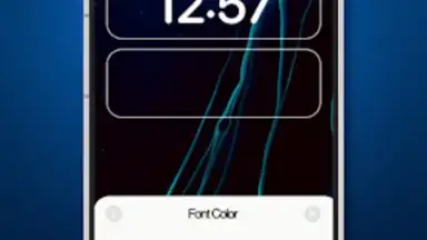 Capture d'écran de Lock Screen iOS 16 4