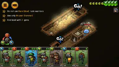 Capture d'écran de Whambam Warriors 2